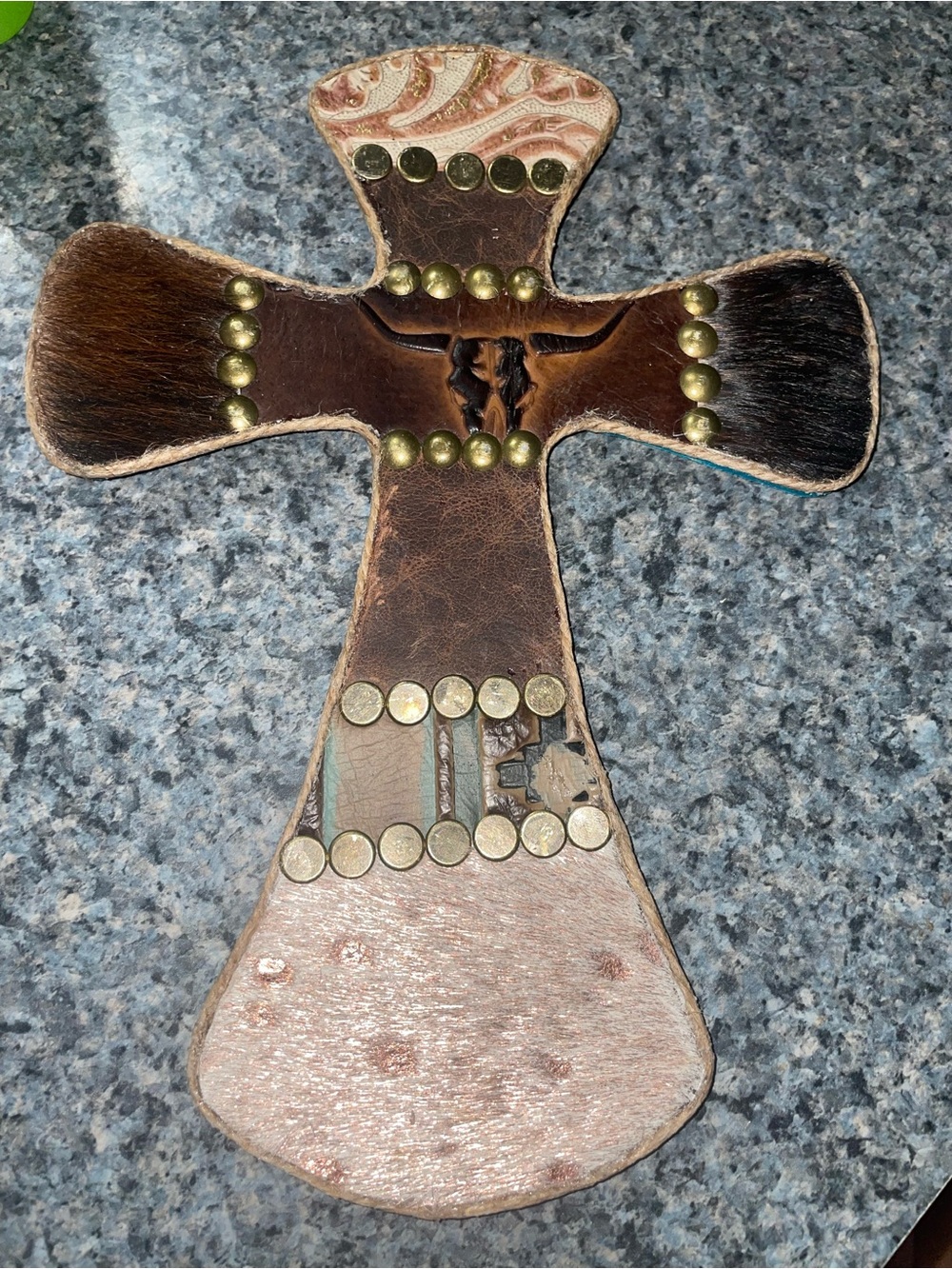 Handmade western cross